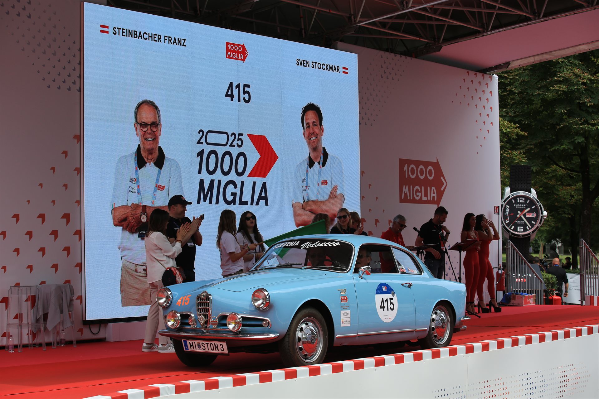 Classic cars at Retromobile